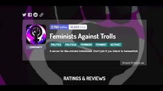 Feminists Against Trolls (discord server review)