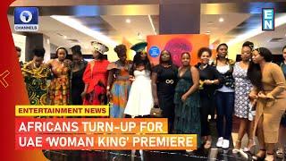 Africans, Afro Movie Lovers Turn-Up For 'Woman King' Premiere In The UAE