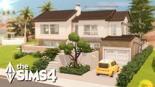 Suburban Split-Level Family House | The Sims 4 Speed Build