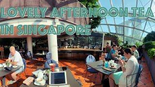 Lovely Afternoon Tea @ Fennel Cafe, Flower Dome in Singapore || 싱가포르 플라워돔 펜넬 카페에서의 사랑스런 애프터눈티