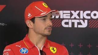 Charles Leclerc Max Verstappen has always been on the limit | Pre Race Interview Mexico City GP 2024