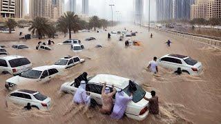 Now Jeddah, Saudi Arabia is under water! Streets turn into rivers, people are shocked