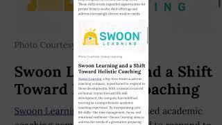 How Swoon Learning Is Evolving Tutoring Through Life Skills and Academic Coaching