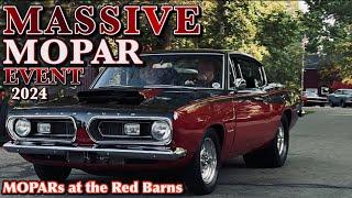 37th Annual MOPARs at the RED BARNs 2024 Michigans largest Mopar Car Show Part 1 of 3 “They Arrive”