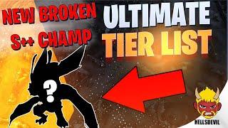 WILD RIFT ULTIMATE TIER LIST (Patch 2.3) | NEW BROKEN S+ TIER JUNGLER!!!