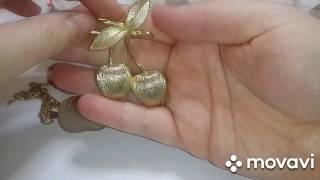 25. Распаковка винтажной бижутерии с ибей. Рекорд!!! Неделя и посылка у меня!)))