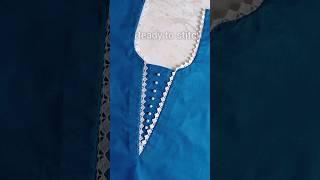 NewPopular V Neck Design With Very Easy Steps#neckdesign #necklace #shorts #sewing #stitching
