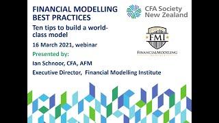 Financial Modelling Best Practices