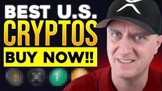  TRUMP BOUGHT WHAT!!  (5 Best U S  CRYPTOS TO BUY NOW!) XRP HOLDERS WATCH!