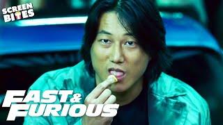 Just Han Eating Chips for Over a Minute | Fast & Furious Saga | Screen Bites