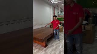 Bàn giao bộ sập chiếu ngựa gỗ lim cho anh nam, anh ở xuân lộc đồng nai | Chiến Gõ Đỏ - SS