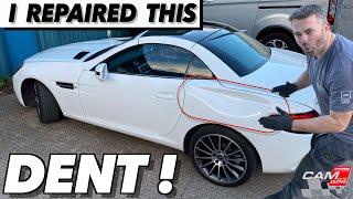 AUTO COLLISION REPAIR WITHOUT PAINTING! | WATCH how it's done with PDR