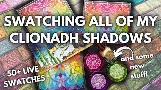 Swatching my ENTIRE Clionadh Cosmetics Collection!