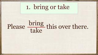 Английские Глаголы, которые часто путают Confusing Verbs