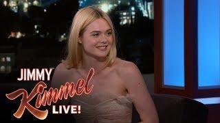 Elle Fanning Had Robert De Niro Over for Easter