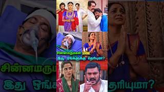 சின்னமருமகள் Serialலஇந்த ரகசியம் ஒங்களுக்கு தெரியுமா?? ‼️#vijaytv #tamil #shorts