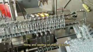 Ampoule Bottle Filling and Sealing Machine Veterinary Drug Injection Drawing and Sealing Machine