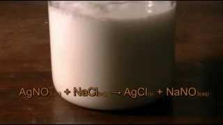 How to Make Silver Chloride and reaction of Silver Chloride with Sunlight