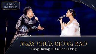 NGÀY CHƯA GIÔNG BÃO - TÙNG DƯƠNG ft BÙI LAN HƯƠNG | HUMAN LIVE CONCERT