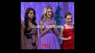 It’s just a draft of some old work I might delete #dancemoms #shorts #aldc