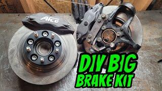 DIY Big Brake Kit In 5 Minutes!!! FOR CHEAP