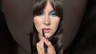 70s Mick Jagger inspired glam rock makeup #70s #1970s #makeup #glammakeup