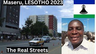 MASERU LESOTHO  2023 REAL STREETS|| Raw Unfiltered Video!!