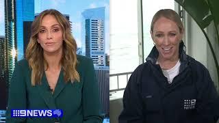 Nine's Morning News Cyclone Afred - Davina Smith returns