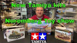 Tamiya New Releases from the Nuremberg Toy show, brand new model kits coming soon.