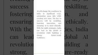 Impact of AI on Jobs in India #shorts  #ai #aijobs #ca #account #taxation #artificialintelligence