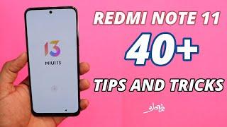 REDMI NOTE 11 AND 11S 40+ TIPS AND TRICKS IN TAMIL | MIUI 13 FEATURES IN TAMIL