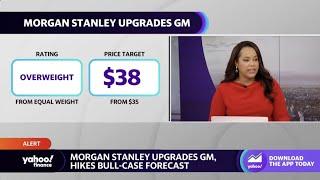 Morgan Stanley upgrades GM, stock sees a boost