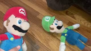 Mario and Luigi go back in time to the titanic