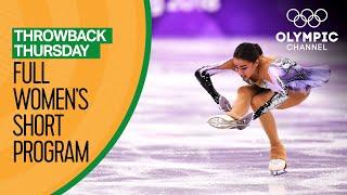 Full Women's Figure Skating Short Program | PyeongChang 2018 | Throwback Thursday