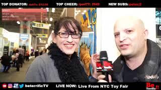 BeTerrific LIVE from Toy Fair NY Day 2!