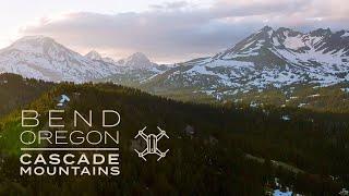 Stunning 4k Drone Footage of Cascade Mountains