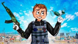 ГЕТТО ЯЩЕР НА УГОНКЕ ОТБИВАЕТСЯ ОТ ЗЛЫХ КОПОВ В ГТА 5 РП / MAJESTIC RP