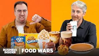 US vs UK Pumpkin Spice | Food Wars | Insider Food