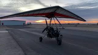 Weight Shift Trike introduction flight 10-31-2020