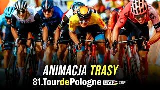 Animacja Trasy 81. Tour de Pologne