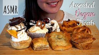 ASMR Eating Sounds: Assorted Vegan Treats (Whispered)