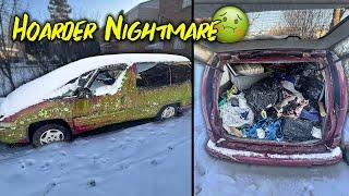 Hoarder's Nightmare: The Most Disgusting Car We’ve Ever Seen!