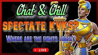 Chat & Chill | Spectate KvKs | Who's fighting today? | LIVE | Rise of Kingdoms