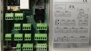 GEZE CONTROL BOARD WIRING DETAILS