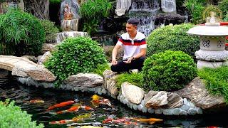 Asia's $1,000,000 dollar FISH POND and GARDEN DESIGN