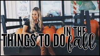 Fall Bucketlist | THINGS TO DO IN THE FALL