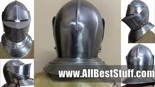 Medieval 16th Century Italian Tournament Helmet