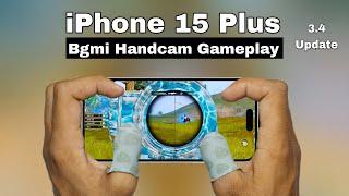 iPhone 15 Plus Bgmi Test ! iPhone 15 Plus Pubg Test ! iPhone 15 Plus Bgmi Sensitivity ! New Handcam