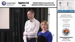 Do certain types of developers or teams write more secure code? - Anita D'Amico and Chris Horn