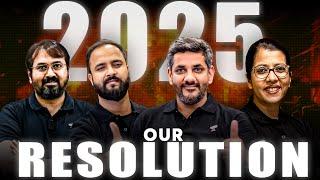 CAT 2025 Aspirants Your Success  Our *NON NEGOTIABLE RESOLUTION* Happy New Year 